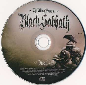 3CD Various: The Many Faces Of Black Sabbath (A Journey Through The Inner World Of Black Sabbath) 22774