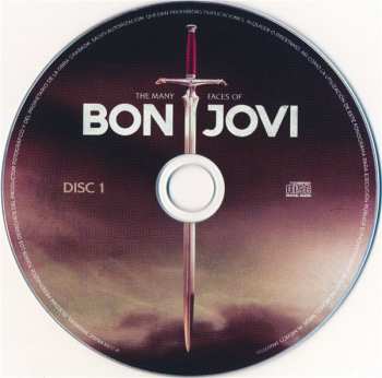 3CD Various: The Many Faces Of Bon Jovi DIGI 22777