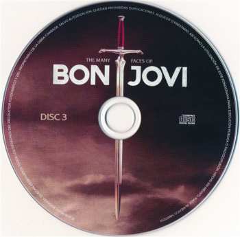 3CD Various: The Many Faces Of Bon Jovi DIGI 22777