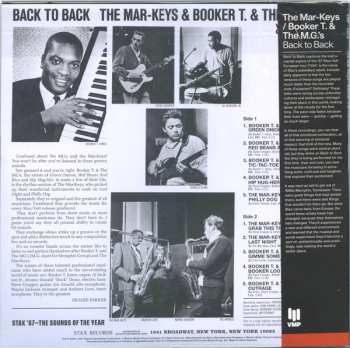 LP Booker T & The MG's: Back To Back 654111