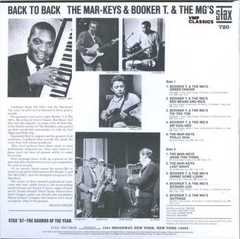 LP Booker T & The MG's: Back To Back 654111