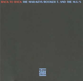 LP Booker T & The MG's: Back To Back 654111