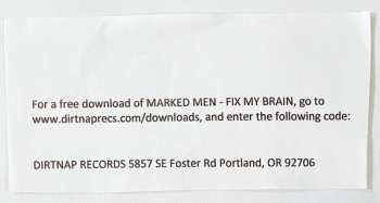 LP The Marked Men: Fix My Brain 590944