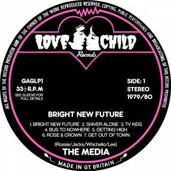 LP The Media: Bright New Future LTD 320125