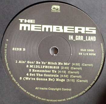 LP The Members: In_Grr_Land LTD 88872