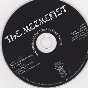 CD/DVD The Mezmerist: The Innocent, The Forsaken, The Guilty / Beg For Forgiveness, Pray For Your Life 220404