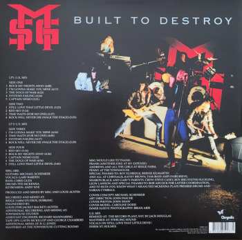 2LP The Michael Schenker Group: Built To Destroy CLR | LTD 607410