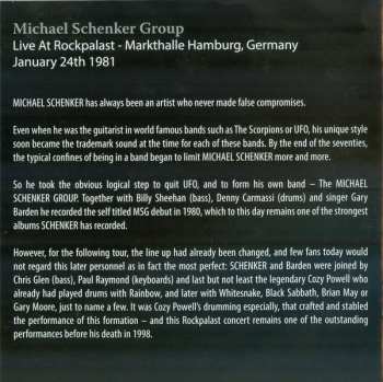 CD/DVD The Michael Schenker Group: Live At Rockpalast - Hamburg 1981 DIGI 103253