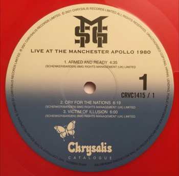 2LP The Michael Schenker Group: Live At The Manchester Apollo 1980 LTD | CLR 56679