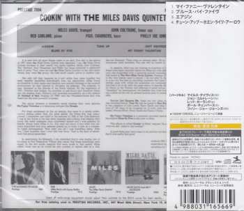 CD The Miles Davis Quintet: Cookin' With The Miles Davis Quintet 578344