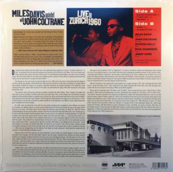 LP The Miles Davis Quintet With John Coltrane: Live In Zürich 1960 555873