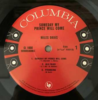 LP The Miles Davis Sextet: Someday My Prince Will Come 583214