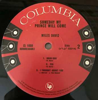 LP The Miles Davis Sextet: Someday My Prince Will Come 583214