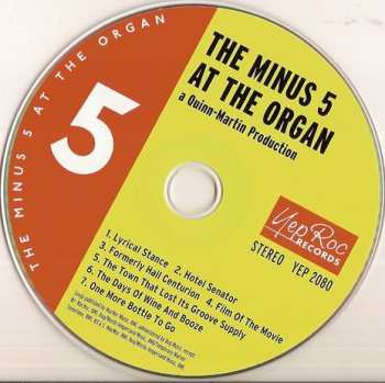 CD The Minus 5: At The Organ 533124