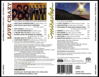 SACD The Miracles: Love Crazy & The Miracles 648490