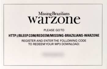 LP Missing Brazilians: Warzone CLR | LTD 601091