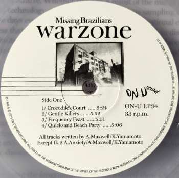 LP Missing Brazilians: Warzone CLR | LTD 601091