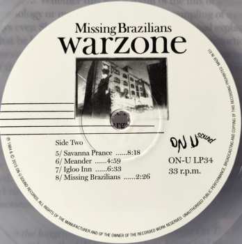 LP Missing Brazilians: Warzone CLR | LTD 601091