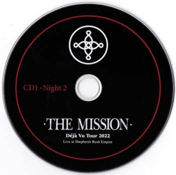 4CD The Mission: Déjà Vu Tour 2022 - Live At Shepherds Bush Empire DLX | LTD 581915