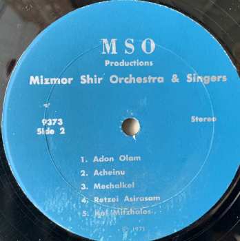 LP The Mizmor Shir Orchestra And Singers: Mizmor Shir Orchestra & Singers 558614