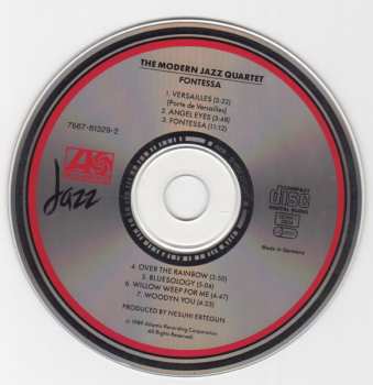 CD The Modern Jazz Quartet: Fontessa 668863