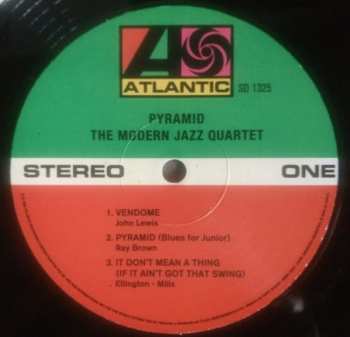 LP The Modern Jazz Quartet: Pyramid 605380