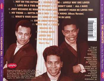 CD The Moments: Love On A Two - Way Street: The Best Of The Moments 651781