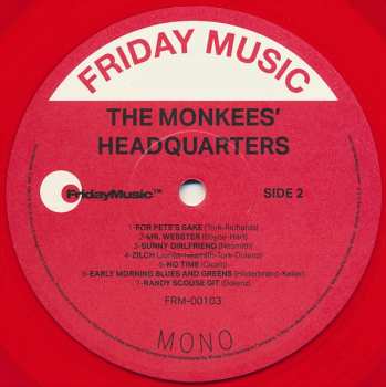 LP The Monkees: Headquarters CLR 590867