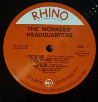 2LP The Monkees: Headquarters DLX | LTD 630086