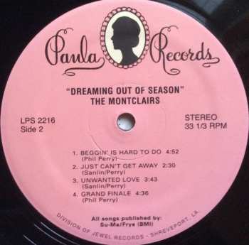 LP The Montclairs: Dreaming Out Of Season 572092