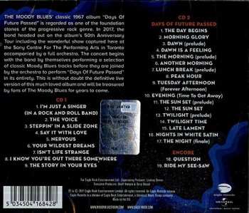 2CD The Moody Blues: Days Of Future Passed Live 401643