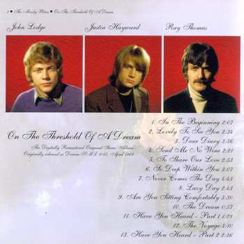 CD The Moody Blues: On The Threshold Of A Dream 392625