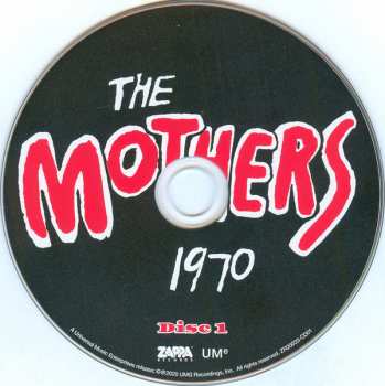 4CD/Box Set The Mothers: The Mothers 1970 LTD 24180