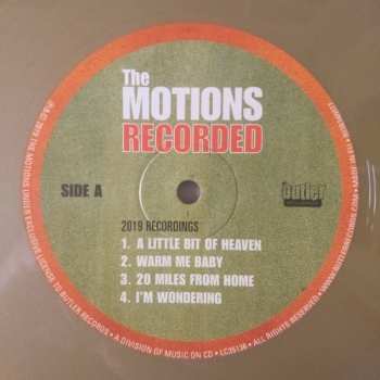 LP The Motions: Recorded CLR | LTD 568406