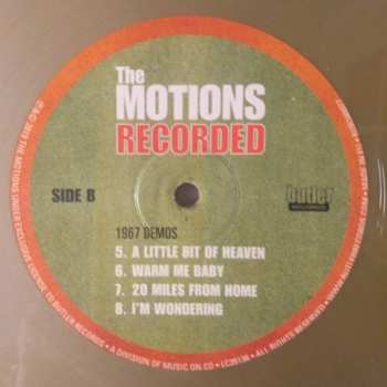 LP The Motions: Recorded CLR | LTD 568406