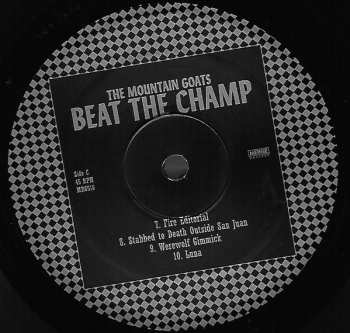 2LP The Mountain Goats: Beat The Champ 71619