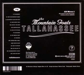 CD The Mountain Goats: Tallahassee DIGI 188664