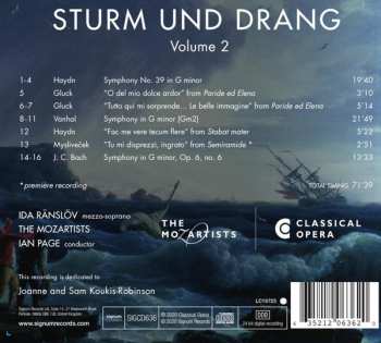 CD The Mozartists: Sturm Und Drang - 2 442521