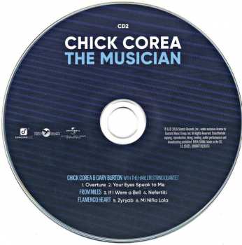 3CD Chick Corea: The Musician 24441