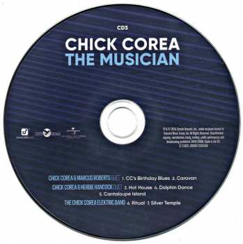 3CD Chick Corea: The Musician 24441