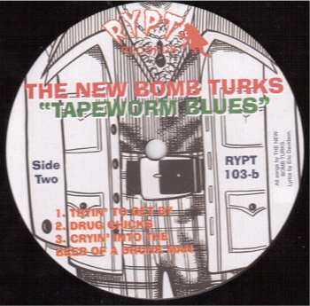 SP The New Bomb Turks: Tapeworm Blues: The 1992 Demos 80989