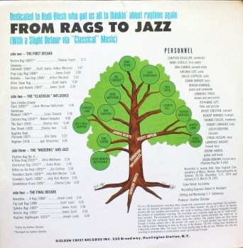 2LP The New England Conservatory Ragtime Ensemble: The Road From Rags To Jazz (With A Slight Detour Via "Classical" Music) 610396