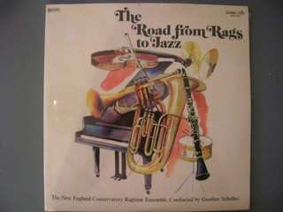 2LP The New England Conservatory Ragtime Ensemble: The Road From Rags To Jazz (With A Slight Detour Via "Classical" Music) 610396