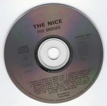 CD The Nice: Five Bridges 12805