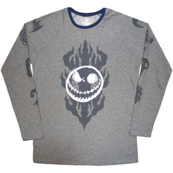 Merch The Nightmare Before Christmas: Long Sleeve Tričko Flaming Jack