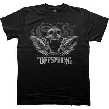 Merch The Offspring: Tričko Feathered Winged Skull