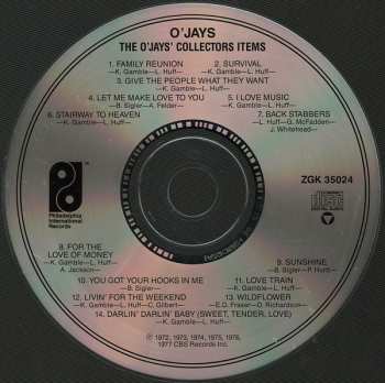 CD The O'Jays: Collectors' Items 637866