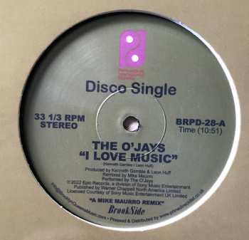 LP The O'Jays: I Love Music / Wake Up Everybody (The Mike Maurro Remixes) 609758