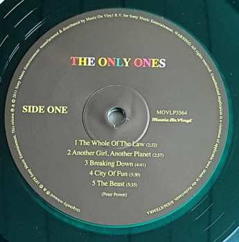 LP The Only Ones: The Only Ones CLR | LTD | NUM 592859