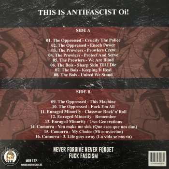 LP The Oppressed: FCK FSCSM (This Is Anti-fascist Oi!) 83113